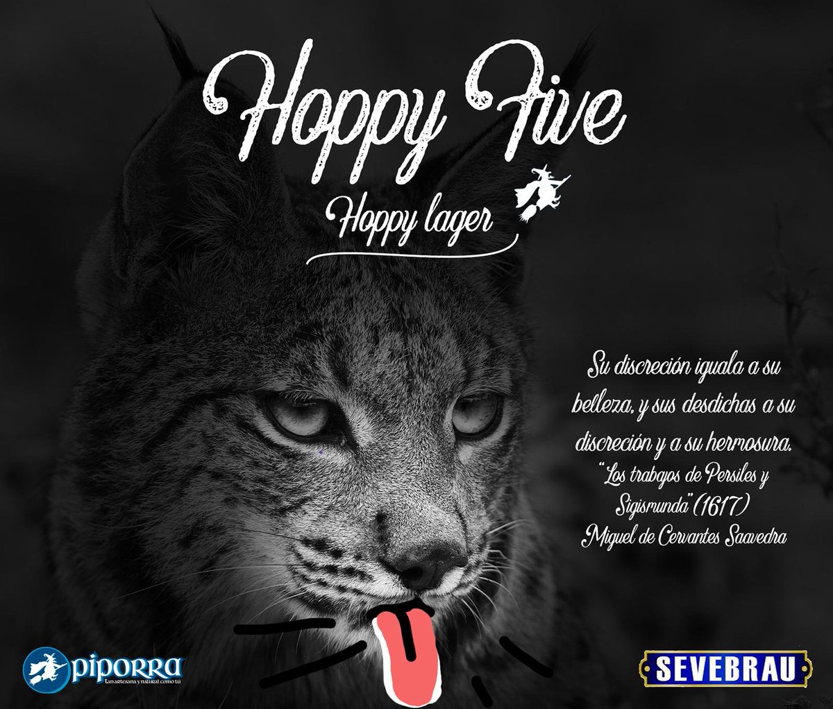 Sevebrau's tweet photo. Hoppy Five

#hoppyfive #Instabeer #craftbeer #beerlove #ipalove #crafts #beers #beer #humanbeer #lifebeer #extremadura #villanuevadelaserena #spain #beerllanueva #SevebrauTavern #Taproom #Bar #CertificadodeExcelencia https://t.co/H3ILrXzDoU