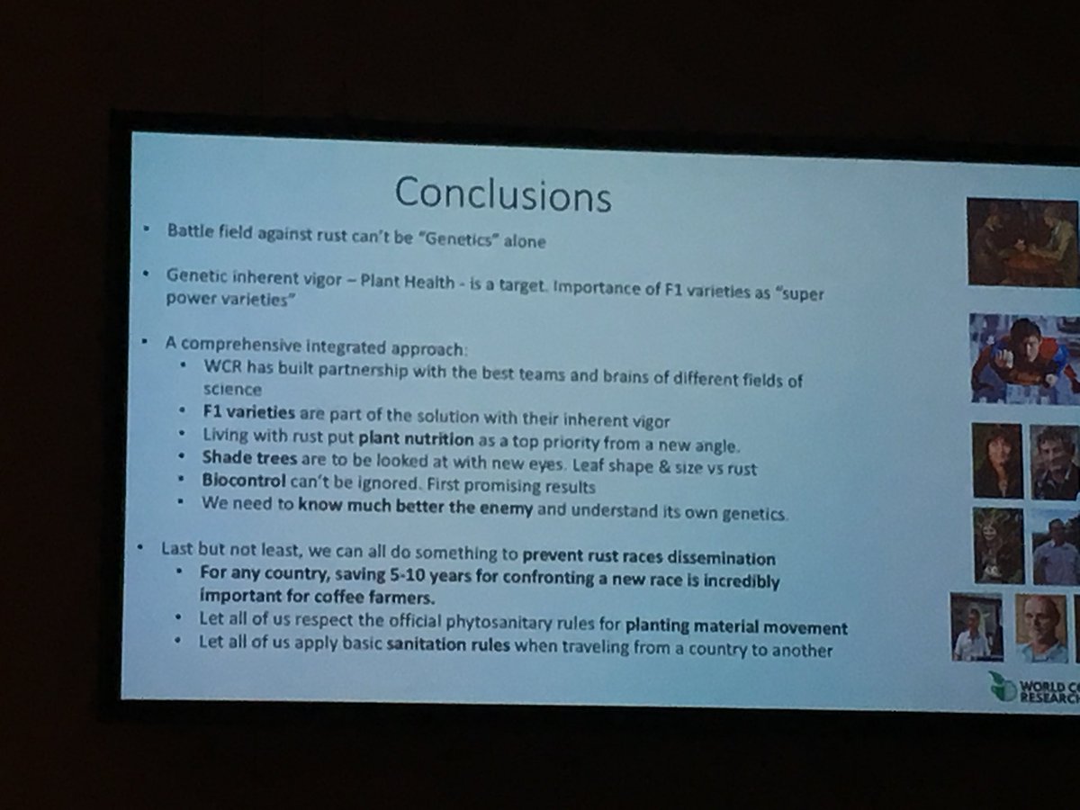 KrishnanSarada's tweet image. @christophemon “battlefield against rust can’t be genetics alone” #ASICPortland @WCoffeeResearch