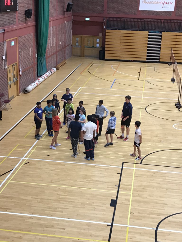 BadmintonWales's tweet photo. SHUTTLE TIME | Great to see so many players at the new 10 week block of Shuttle Time sessions @sport_wales National Centre @BWFShuttleTime @EuropeBEC #BWShuttletime #BWdevelopment https://t.co/jSJD8G9sDq