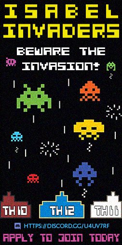 ISABEL Invaders tweet media