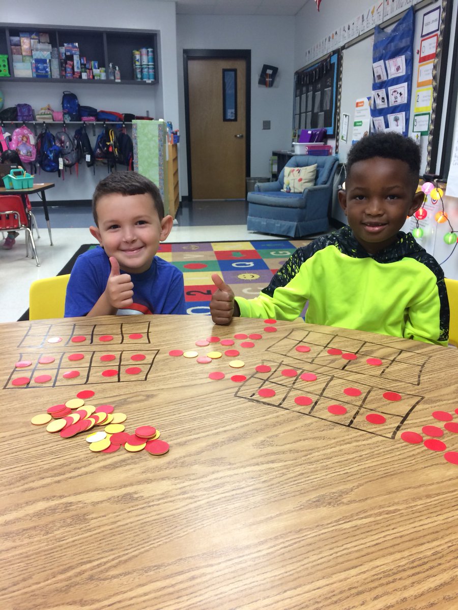 TeamCaldwell17's tweet photo. We are working hard making teen numbers in different ways! https://t.co/EEgoGKDhZ2