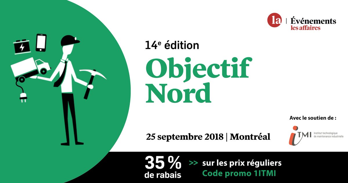 ITMI_Quebec's tweet photo. Le compte à rebours a commencé! Le 25 septembre, participez en grand nombre dans cette conférence organisée par Les Affaires #partenaire https://t.co/DgTL2rafOv https://t.co/Ucup4w9UOZ