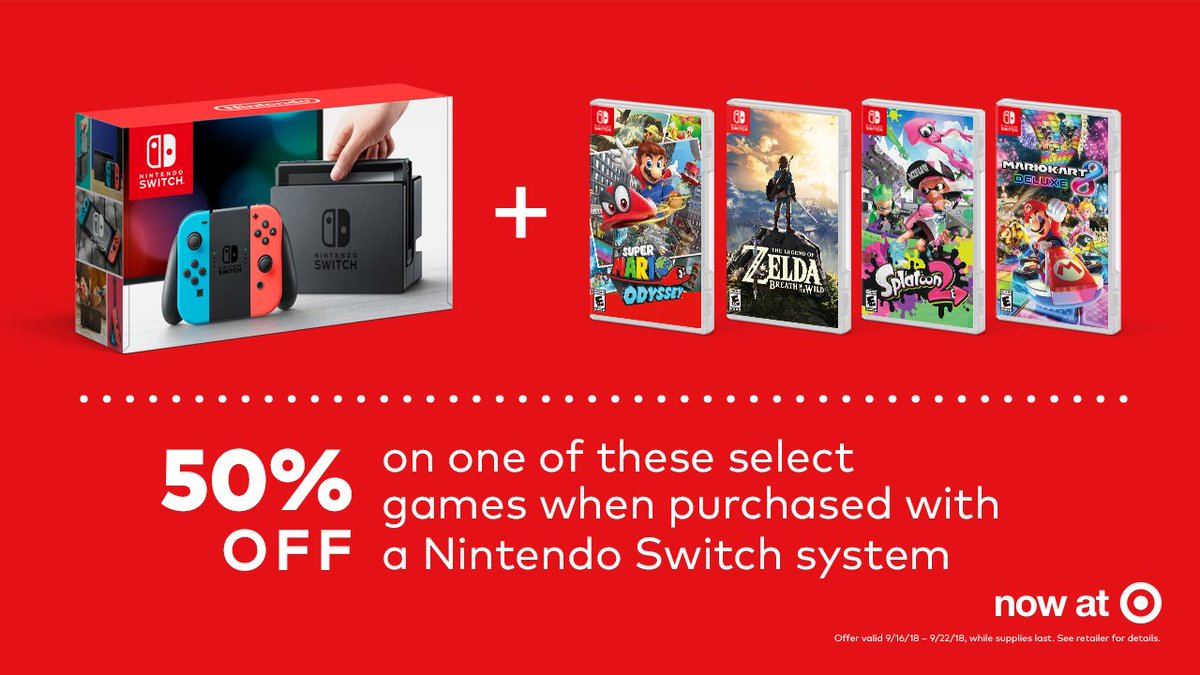 target nintendo switch deal