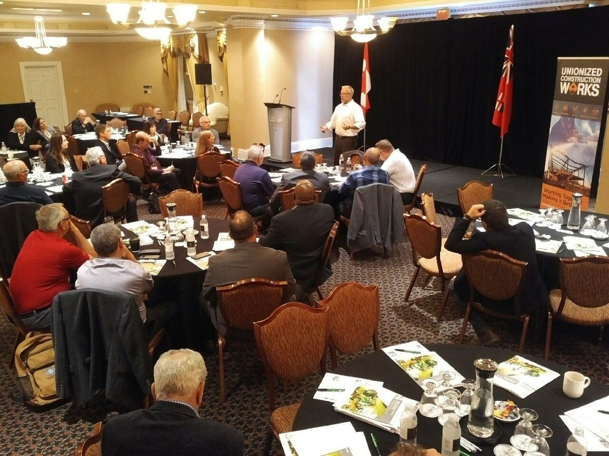 OntConstSec's tweet photo. “Writing down goals and communicating them to others is like networking. But I suggest networking is broken and instead you should give value first.  Try “net giving because it will be much more rewarding”. - #OCS25YearsAGM Chris Cummins https://t.co/Pc0AGPBCtI