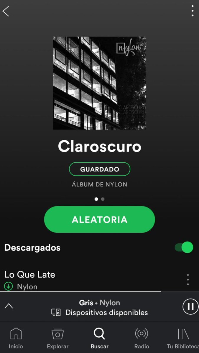 Hoy es dia de estreno mundial🌎🤘 gente estamos muy contentos y ya podemos decirles que "Claroscuro" está disponible en las tiendas digitales, ojalá les guste! 
Link de spotify
open.spotify.com/album/22EPmCCB…