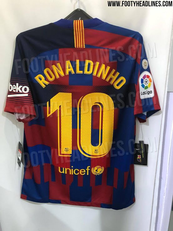 Crónica Consejo Nublado BarçaTimes on Twitter: "📰 [ FOOTY HEADLINES] | NEW Pictures: Nike FC  Barcelona Mashup Jersey Leaked. 🔶It will be launched in October 2018 and  includes parts of all Barcelona home jerseys produced