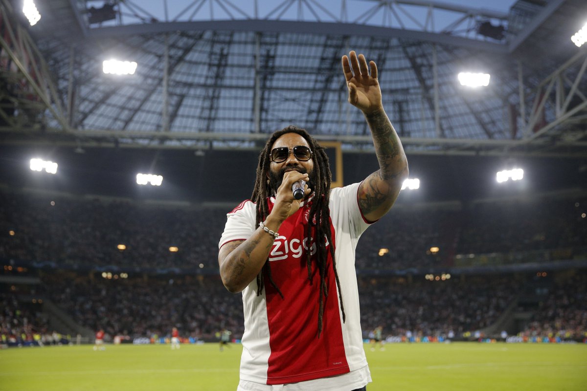 Squawka News On Twitter Ky Mani Marley Bob Marley S Son Performs At Half Time At Ajax