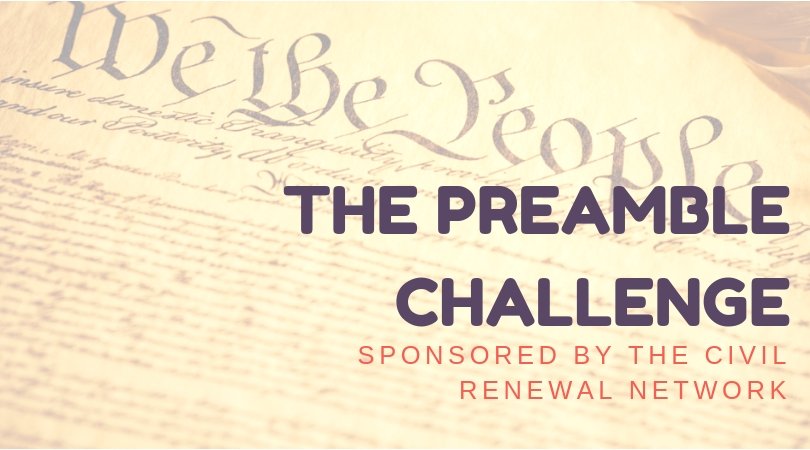 MrHuesken's tweet photo. Here are some of the best #PreambleChallenge videos from my #GovEcon class! Feel free to check it out & share! Happy #ConstitutionDay2018 https://t.co/0FY3qwGHzZ #EAHSroars @EtownAreaHS @CivicsRenewal https://t.co/7PKVOTsLrc