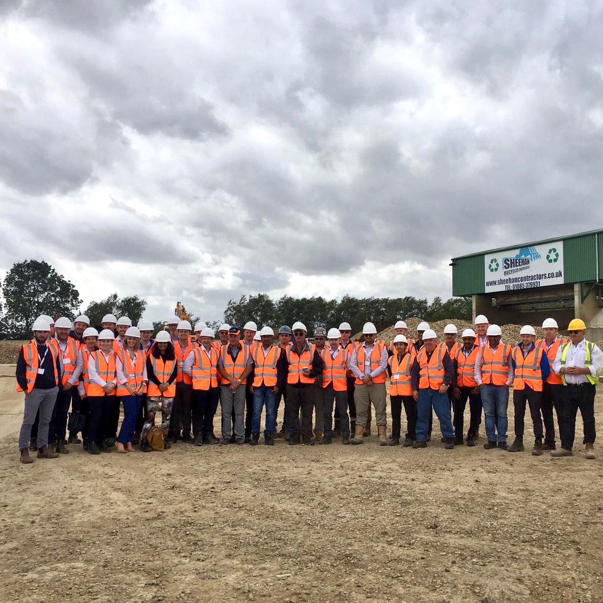 cdegroup's tweet photo. A great way to finish the @CDEconomy symposium with a visit to @sheehanskips C&D waste recycling plant where delegates got to see the wet processing of construction & demolition waste material.
We’re already looking forward to the 2019 event.
#CDWSymposium2018 #circulareconomy https://t.co/CqI3q4CvPO