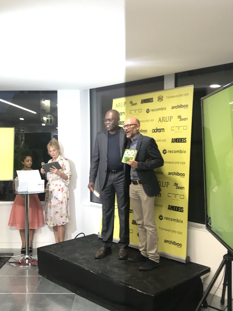 uniform__design's tweet photo. We totally won the award! Best use of innovation. โPlayful way of engaging with the place.... congratulations to their client #Harrowโ. Letโs face it @ArchibooLive you want happy winners like @mccubs #archiboo #AR #placemaking #winners https://t.co/K7lZxe5oql