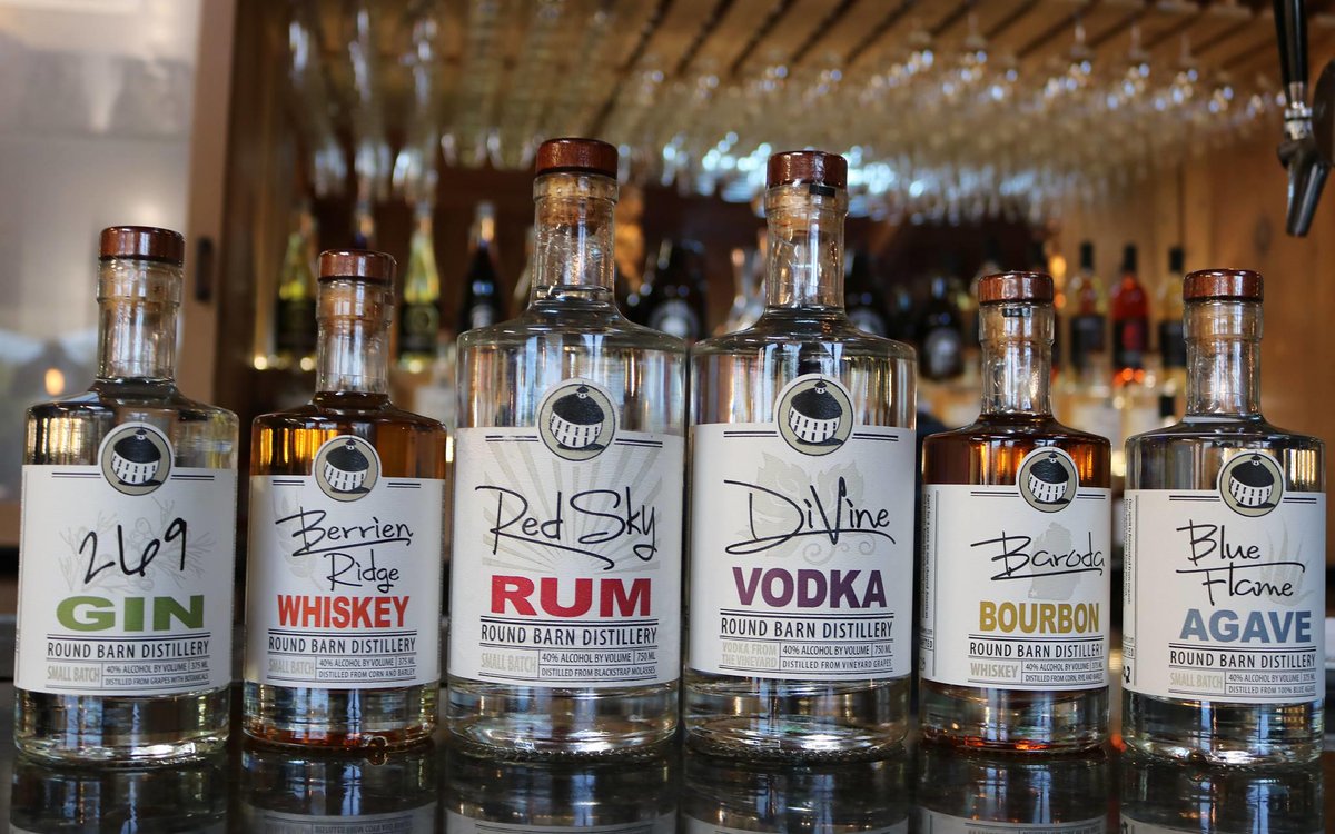 roundbarnestate's tweet photo. We are happy to announce that Round Barn Winery, Distillery &amp; Brewery has been named #1 Local Distillery in the @SBTribune's 2018 Readers' Choice Award! https://t.co/sBYejoNpsk