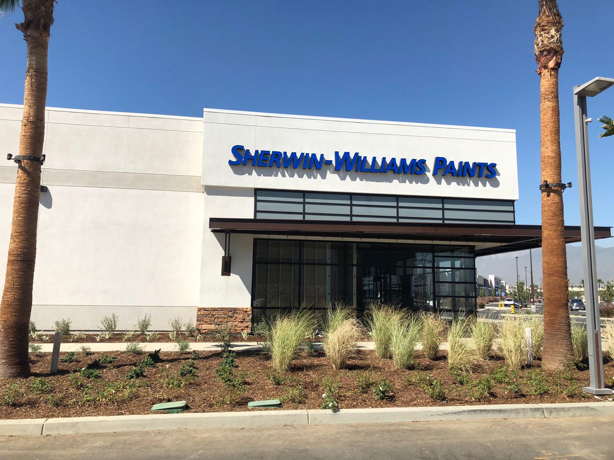 AccentGraphics's tweet image. Sherwin Williams Paints- Rialto, CA - new location!