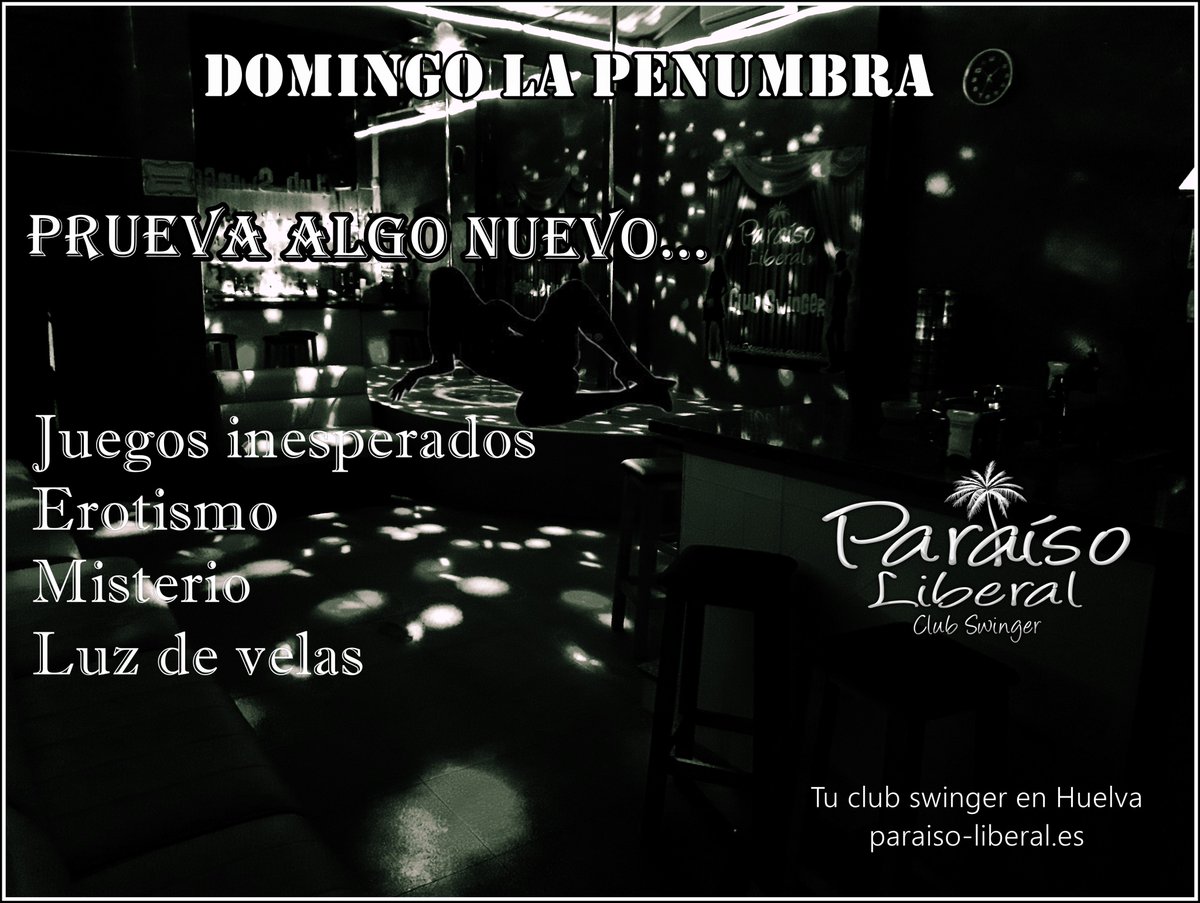 DOMINGO " LA PENUMBRA"
mas en nuestra pagina web: paraiso-liberal.es