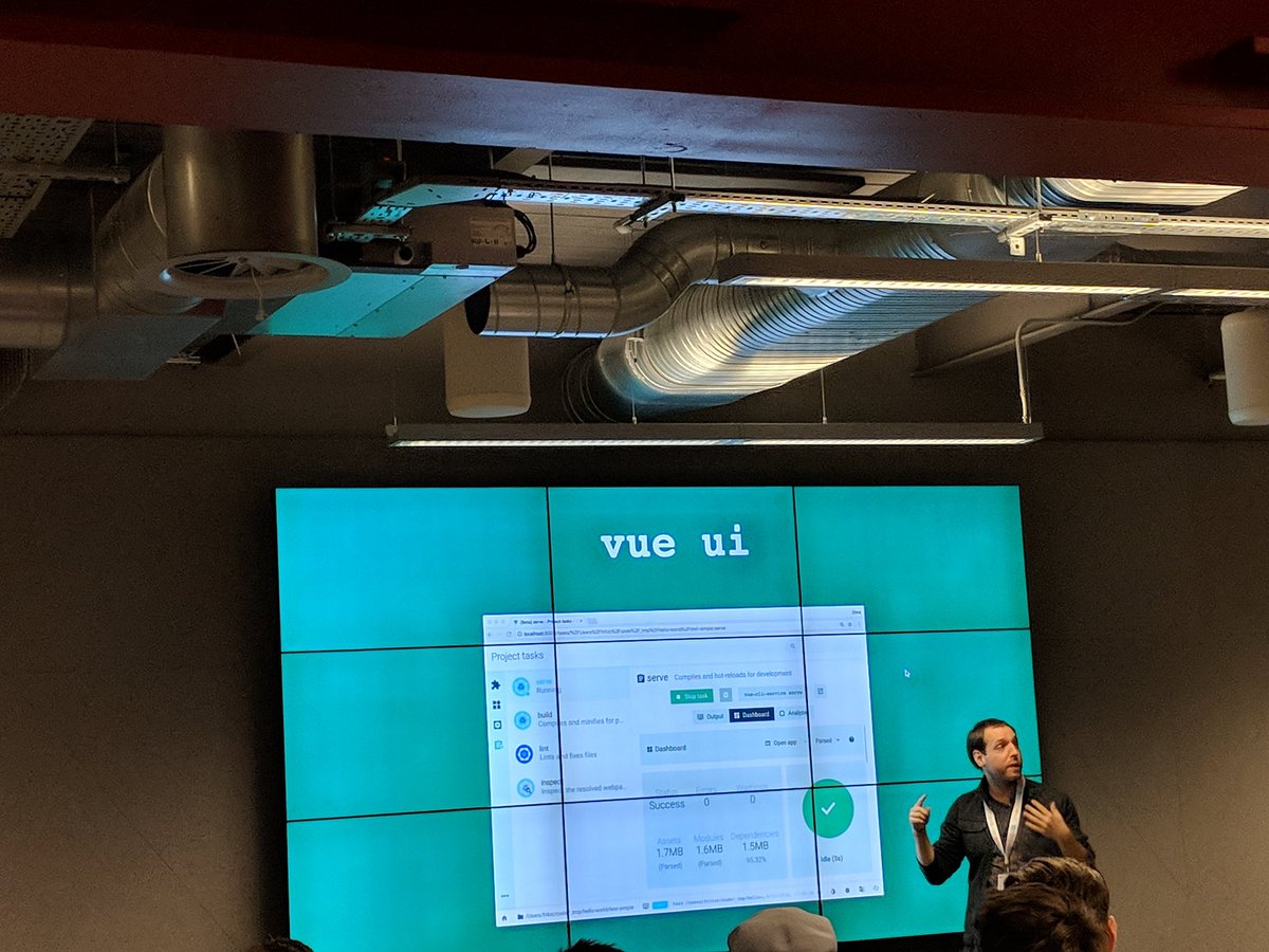 arismarko's tweet image. How cool you can configure your #vuecli3 via a ui