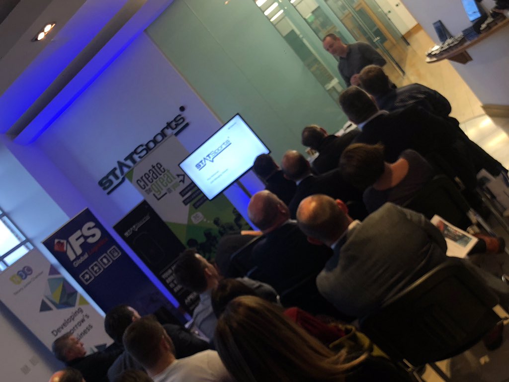 Joint managing director, Paul McKernan of <a href="/statsports/">STATSports</a> giving us an insight into the growth of the hugely successful company. #PerformInYourField
