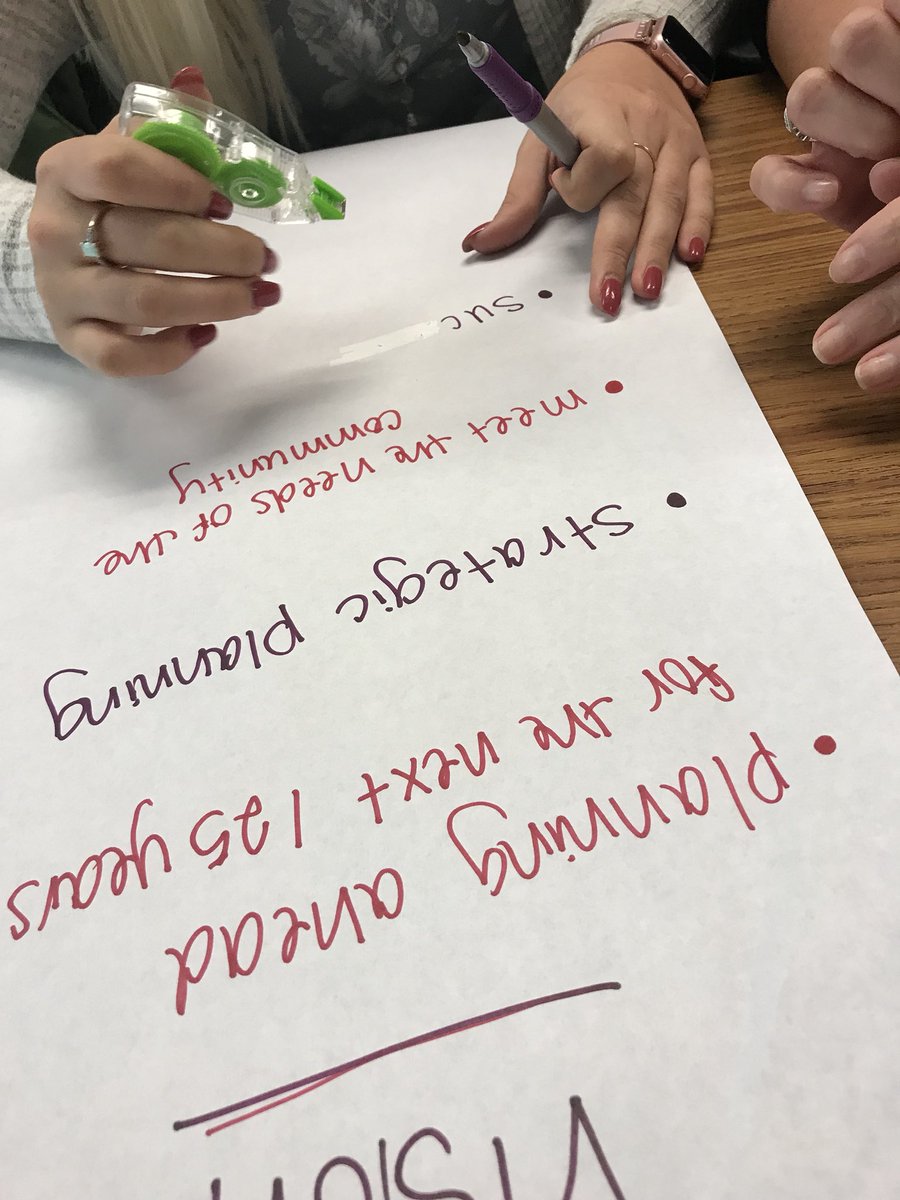 DHSSaraStolt's tweet image. There is a first time for everything. I’m teaching a workshop this afternoon and someone used whiteout on chart paper! #NoSpellCheck #CommonSensePM