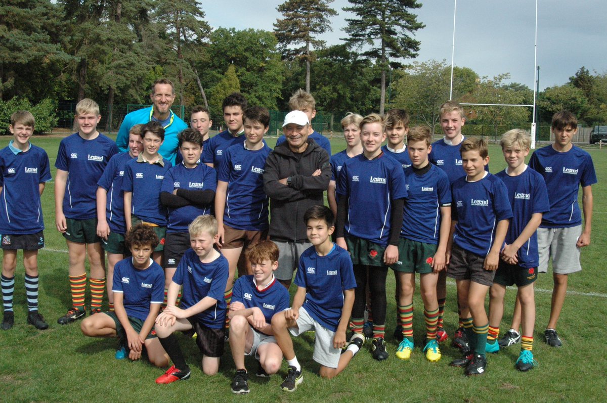 <a href="/BarnesRugby/">Barnes Rugby Club</a> Thank you <a href="/MichaelW_Rhino/">Michael Whitfield</a> <a href="/WillGreenwood/">Will Greenwood</a> and Eddie Jones