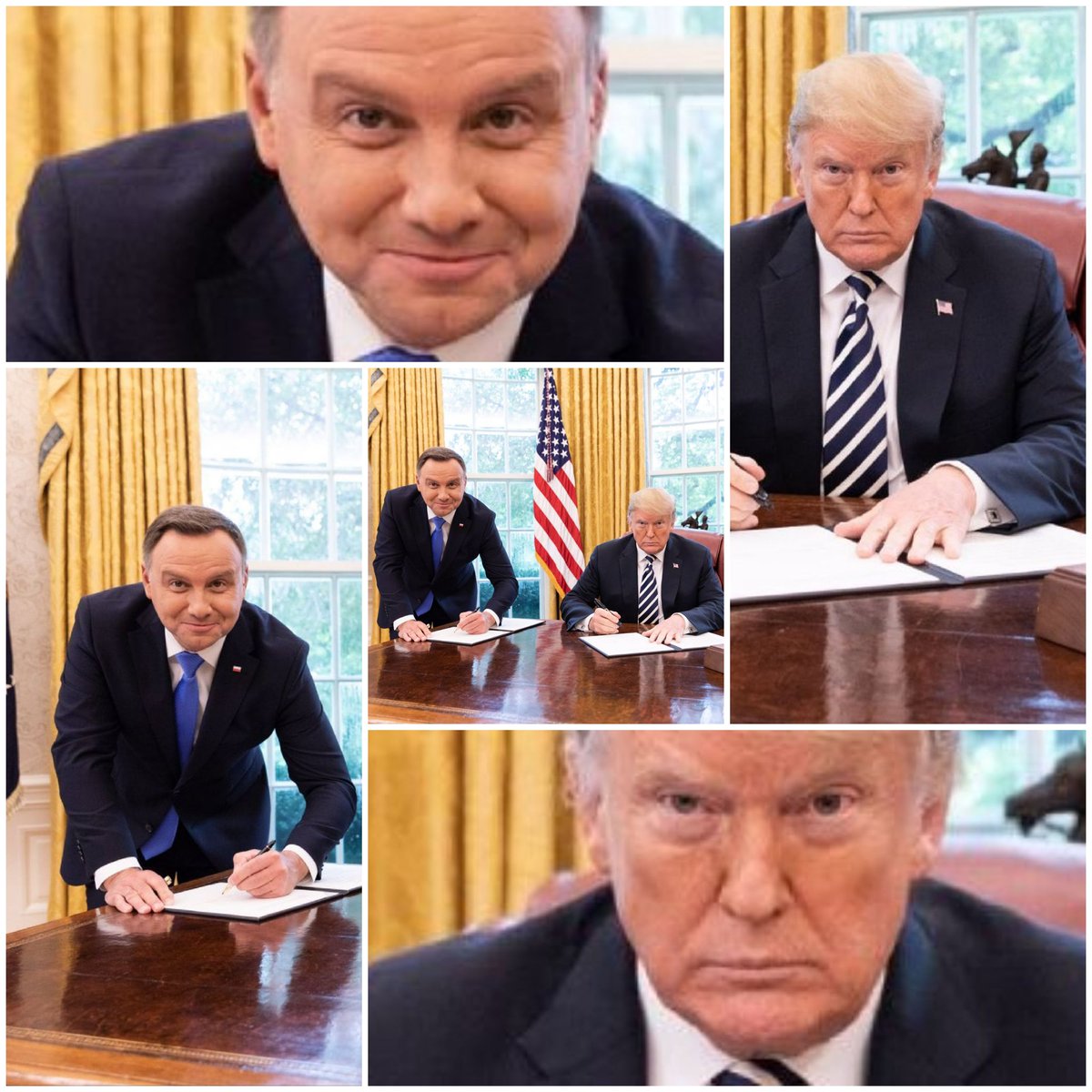 domaradzkaguzik's tweet photo. Ha! O tym zdjęciu #Twitter napisał już chyba wszystko 😵 krzesła, długopisy, postawa, zdjęcia sekwencyjne..
Nieśmiało dodam ↔️ mimika, napięcie twarzy, wzrok i uśmiech 😶 Tylko tyle.. #MowaCiałaRules https://t.co/tqVUlzdnIo