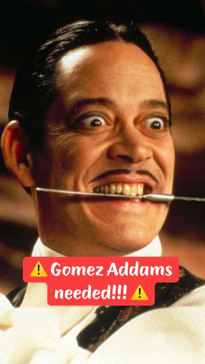 Cara Mia!!! Our show is nearly cast but we are missing our Gomez!! We need a leading man with a playing age of 40-50 to join us in The Addams Family Musical. Anyone interested please comment or send us a message. 

We would like to cast this ASAP so please RT!!! 🙏🏼🙏🏼🙏🏼