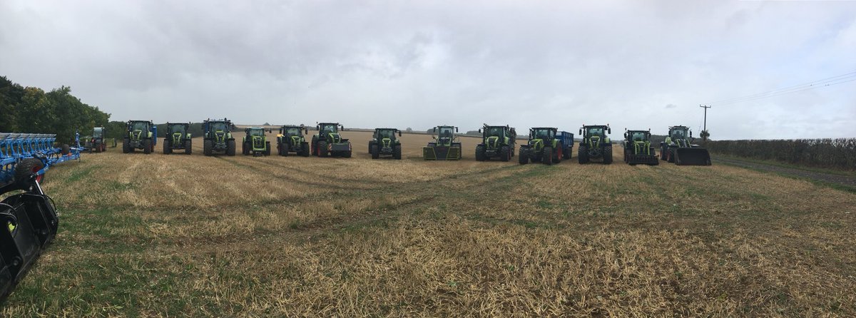 What a fantastic line up   See these and more — including CLAAS XERION 5000 &amp; 12 m #LEMKEN DiscHarrow on demo September 20th 8 till 3       goo.gl/maps/97VaUYWkx…