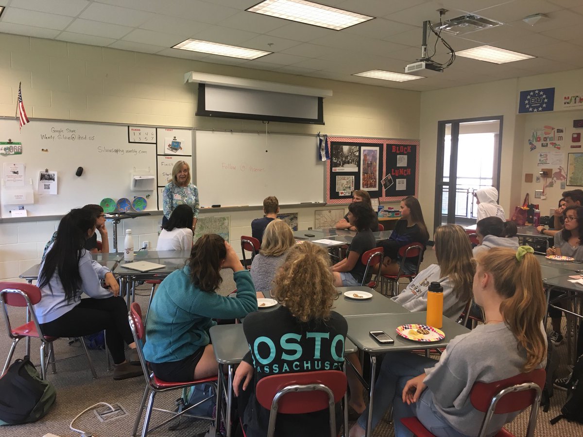 IHServes's tweet photo. It’s a full house for the kickoff of ⁦@IHServes⁩ with a special guest speaker from Interfaith Hospitality Network. Helping the homeless with other IH students @ IH Church. Next chance to help Oct. 7th. https://t.co/XSMOrbpGzN