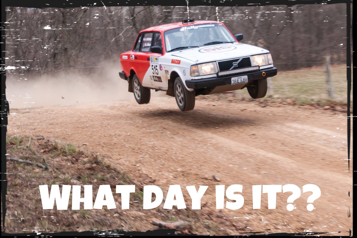 Rally_America's tweet photo. It's that yump day again!! You will be able to catch this duo again @showmerally on October 6th! Justin Mason and Alexandra Hutchins's will be in a 1990 Volvo 240! #rallyamericaseries #showmerally #yumpday #youcallithumpdaywecallityumpday #volvo240 https://t.co/itimaxQW3T