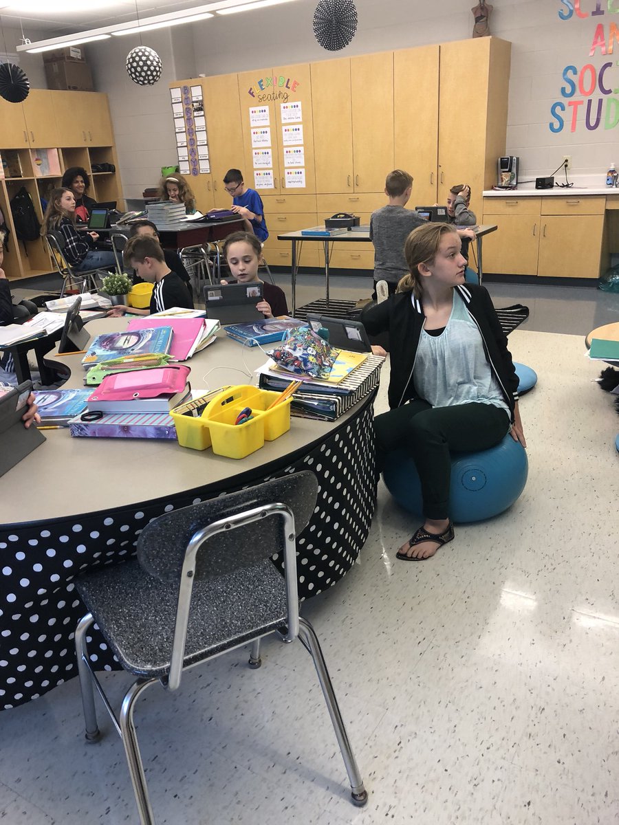 Mrs_Amodeo's tweet photo. First @getkahoot of the year! Engaging and competitive to get us ready for a quiz! 6th grade loves their 1:1 iPads already!! #plumlearns https://t.co/OvlsNsalQJ