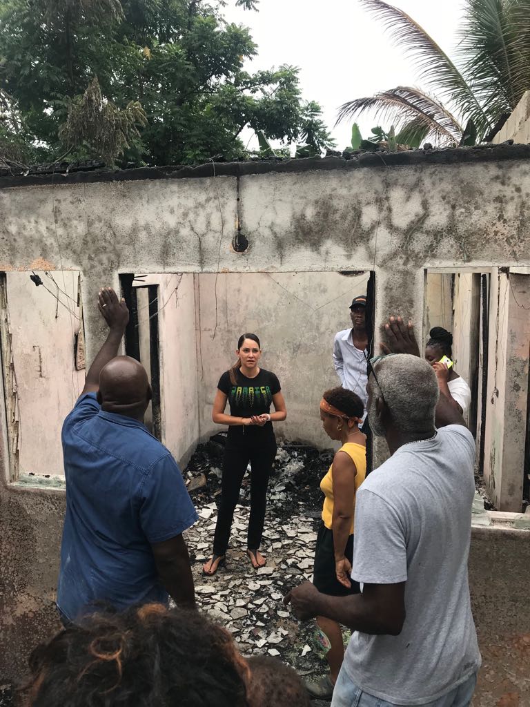 EastPortlandJLP's tweet photo. Promise made, promise kept. Caretaker Vaz has made sure that the 2 children from the family of 8 will be going back to school come tomorrow morning (Thursday). The children have received all the textbooks from their booklists and all other essentials needed for school. #ActionAnn https://t.co/WTOUda1VBH