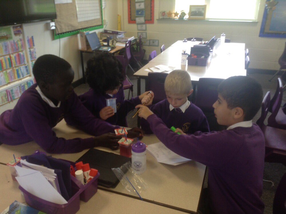 WhitefieldPS's tweet photo. Our #mathmagicians lead a love of maths in school. Y3 worked very hard with Y6 this lunchtime and enjoyed their buddy time. https://t.co/fyP2ykWpe8