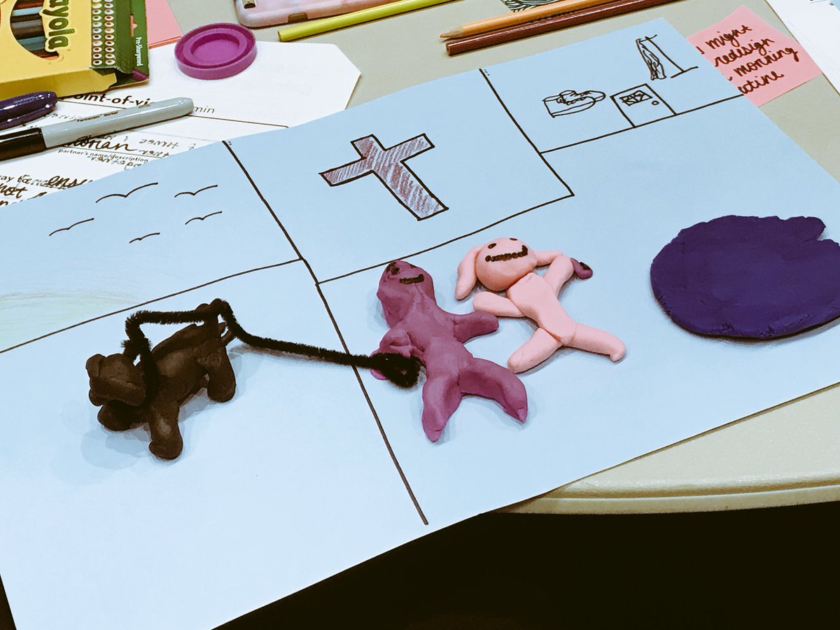 nsnedden's tweet photo. Day 3 health science strand @TonkaVantage retreat #HCD #ideation #prototype #innovativemindsets #team #creativity @juliebaeb @annekaste  @TonkaEric @TonkaSchools @TonkaPrincipal https://t.co/TcJqyWQRFY