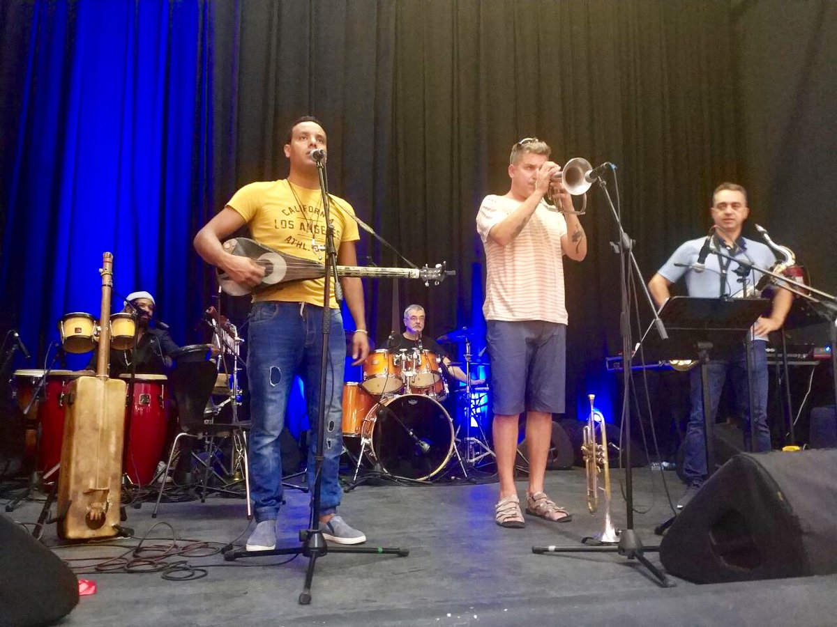 festivalcamino's tweet photo. Prueba de sonido Casawasqa XXI en el @IC_Casablanca Cooperación cultural jazz fusión @lboulvart @DPHuesca #FICS2018 https://t.co/lAQaSFlYk6