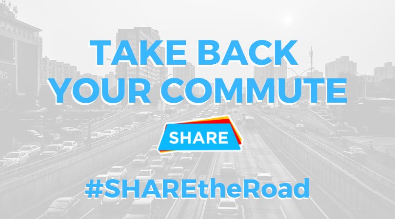 We're halfway through the work week! SHARE is changing the way Columbus moves &amp; this starts with improving your work week- specifically, your commute. We partner with businesses to transport employees which increases morale &amp; productivity. Learn more at ridewithshare.com!