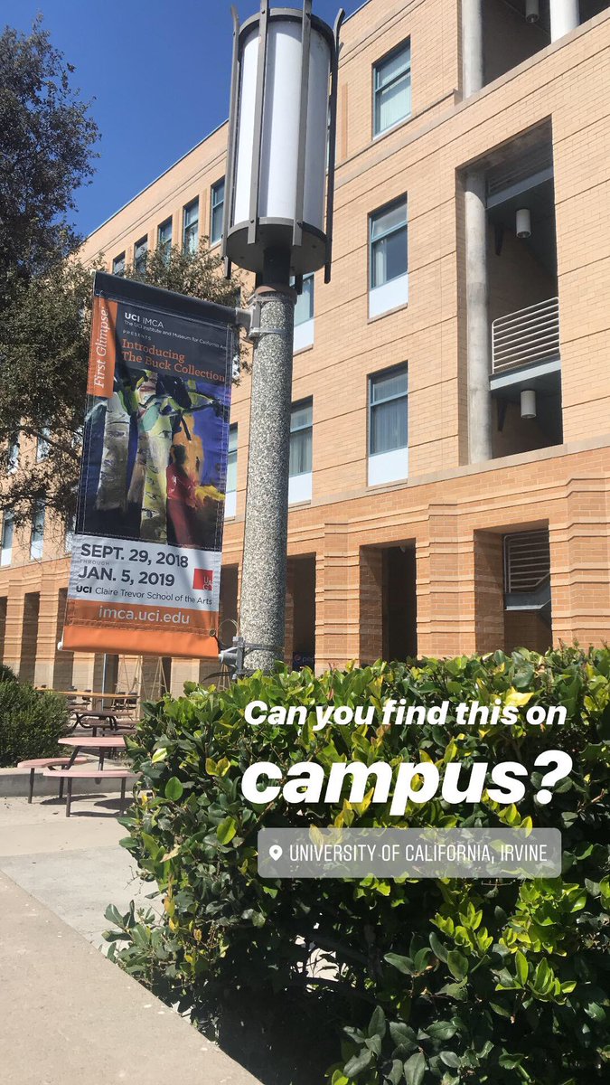 UCIIMCA's tweet photo. 🔍 Join this sign hunt! 🔍
 #UCIIMCA #IAmCaliforniaArt #UCI https://t.co/ZYECihDnvO
