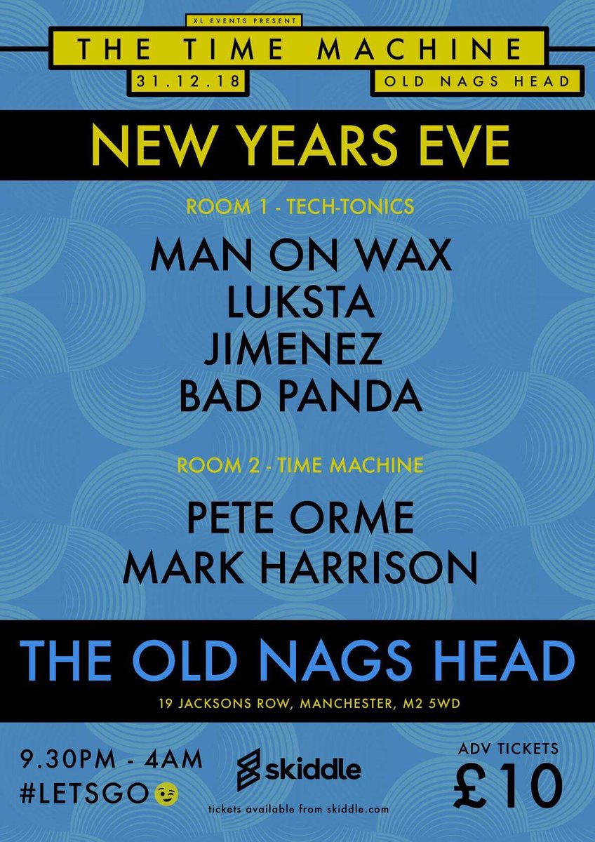 NYE sorted #letsgo😉 @TracyTinks <a href="/ShiiineOn_/">Shiiine On</a> <a href="/DJLuksta/">Luke Greenhalgh</a> <a href="/partypandauk/">BAD PANDA</a> <a href="/AcidCentral/">ACID🙂CENTRAL</a> <a href="/AcidGrandads/">acidgrandads.bsky.social</a> <a href="/NLA_Artists/">NLA ARTISTS</a> <a href="/_housemasters/">Housemasters Radio</a> <a href="/djgreenbins/">Greenbins</a> <a href="/ManchesterAD/">Manchester AfterDark</a> <a href="/mcrislive/">MCR Live</a> <a href="/Acidhouseuk/">Acid House UK</a> <a href="/JayWearden/">Jay Wearden</a>