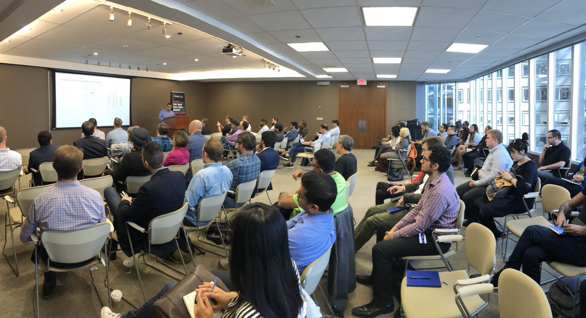 ScottHanrahan's tweet photo. Our Chief Data Scientist from @KeyrusUS Raz speaks and demos to Toronto at our @Alteryx themed event this afternoon with @ashleyekramer! https://t.co/UMOPvM5uWl