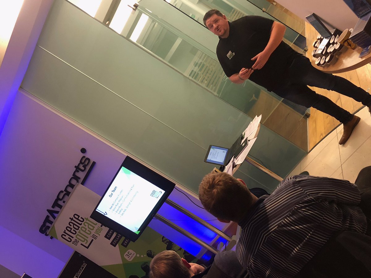 Final speaker this evening, Mark McCormack owner of 3 C Thinking talking to us this evening about #Selfdevelopment &amp; #MentalHealthAwareness. Remember #itsokaynottobeokay #PerformInYourField