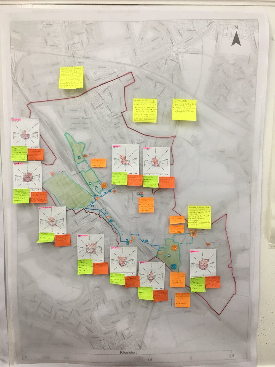 MappingFutures's tweet image. #SummerLab2018 @dpu_ucl Day 3: Thanku @CarolinaVasilik &amp;amp; Dora Kalogianni for leading the fieldwork today! A great way to explore urban environments -helping us to better understand the impact of the design of space on our mental #wellbeing &amp;amp; unpacking what creates #FeelGoodSpaces