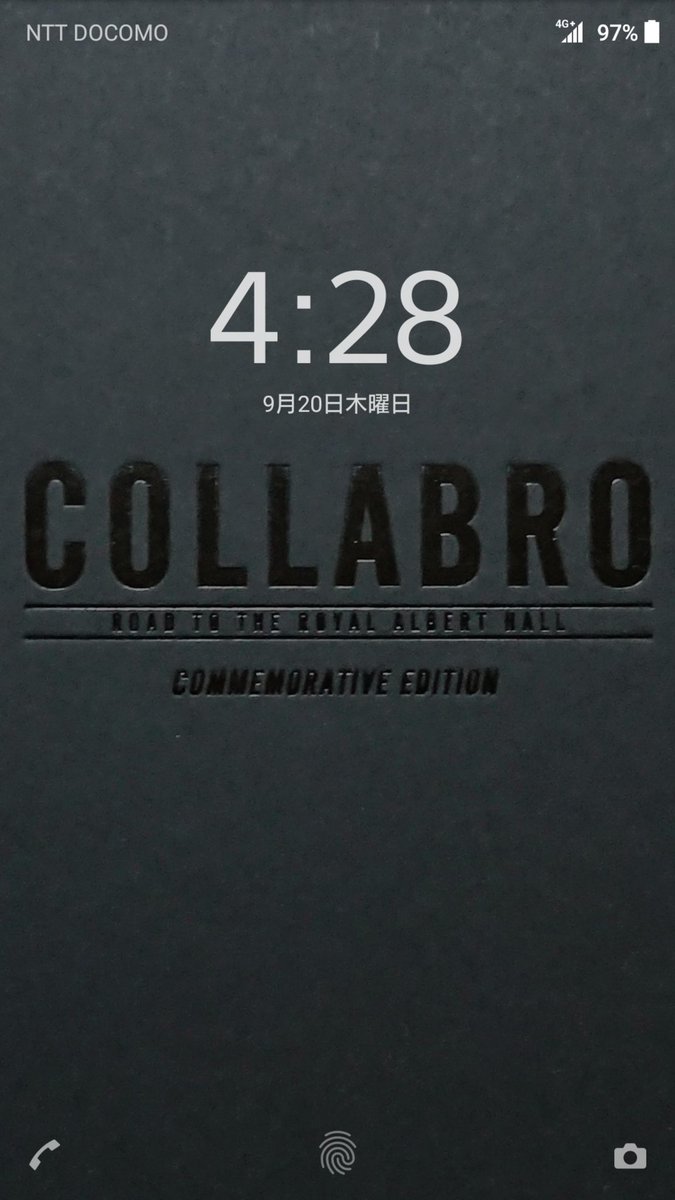 duran091's tweet photo. It is a picture of a standby for a smartphone. I like it.😀👍
@Collabro @ThomasCollabro @MichaelCollabro @JamieCollabro @MattCollabro #CollabroRAHalbum https://t.co/jjqpBc6ARI