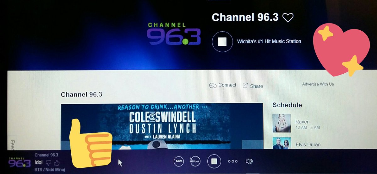 HoiSiv's tweet photo. @djTightPants @Channel963 @BTSxKansas @BTSxCentral @BTSx50States Hey @djTightPants @Channel963 thanks for playing #IDOL @BTS_twt #feat_nickiminaj 💜 https://t.co/AHP1azAGD2