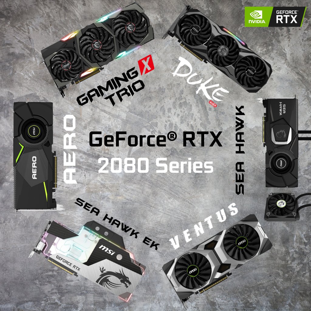 msigaming's tweet image. Take your pick 🎯

MSI GeForce® RTX 2080 Ti /2080 series graphics cards are ready to blow ur mind, who’s also excited!!!!
The more you get to know them, the more ATTRACTIVE they become to you!

Which one is your pick? 
Get to know each of them here 👉 goo.gl/F5dVMc