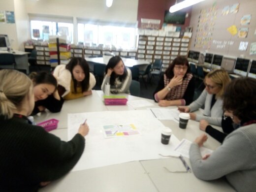 cpsLibrarian's tweet photo. Purposeful planning with positive peeps. https://t.co/KZdlVWcUku