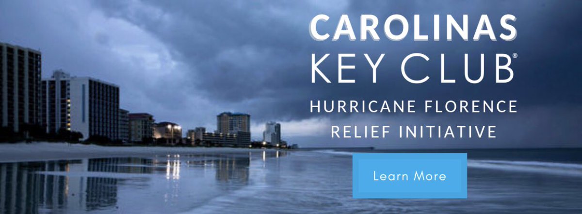 CarolinaKeyClub's tweet image. Carolinas District Key Club is looking for your clubs’ help to contribute to the Hurricane Florence relief efforts across North and South Carolina. For more information on how your club can help, visit carolinaskeyclub.org/blog/. #mycarolinaskey #hurricaneflorence