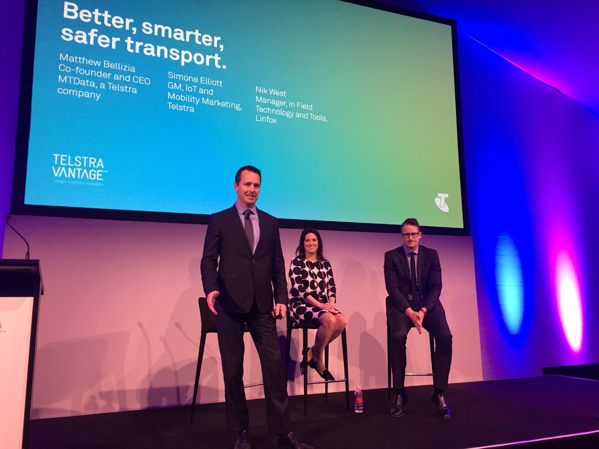 thisaintjimbeam's tweet image. In yesterday’s keynote Better, Smarter, Safer, Transport we learned about the ways MTData can help you get ready for the approaching 1 Oct COR changes. Make sure you come down to their stand today to learn more. #TelstraVantage #MTData