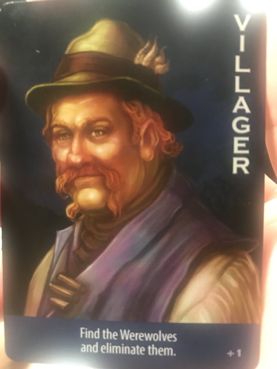 RegHayes77's tweet photo. Game night off to a crazy start #imavillager #notawarewolf #livetweet https://t.co/cw6Cc31HAv