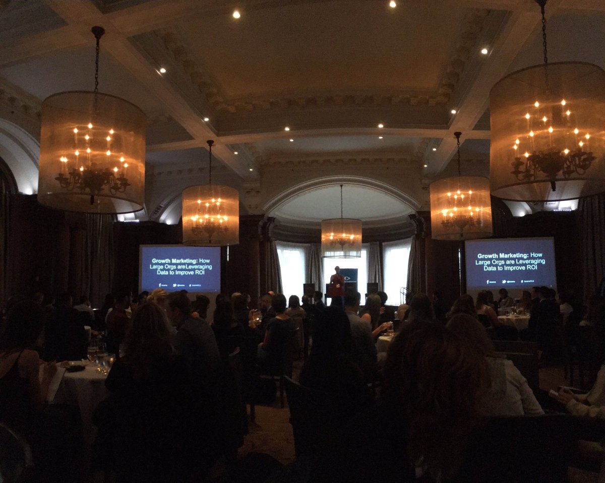 ElevatorStrat's tweet photo. Great to be attending @bcama's "Thought Leadership Series - Growth Marketing: How Large Organizations are Leveraging Data to Improve ROI" event tonight. @scottmacg @LauraKeikoTang #bcamaTLS #vancouver #data https://t.co/cnTB8KD8US