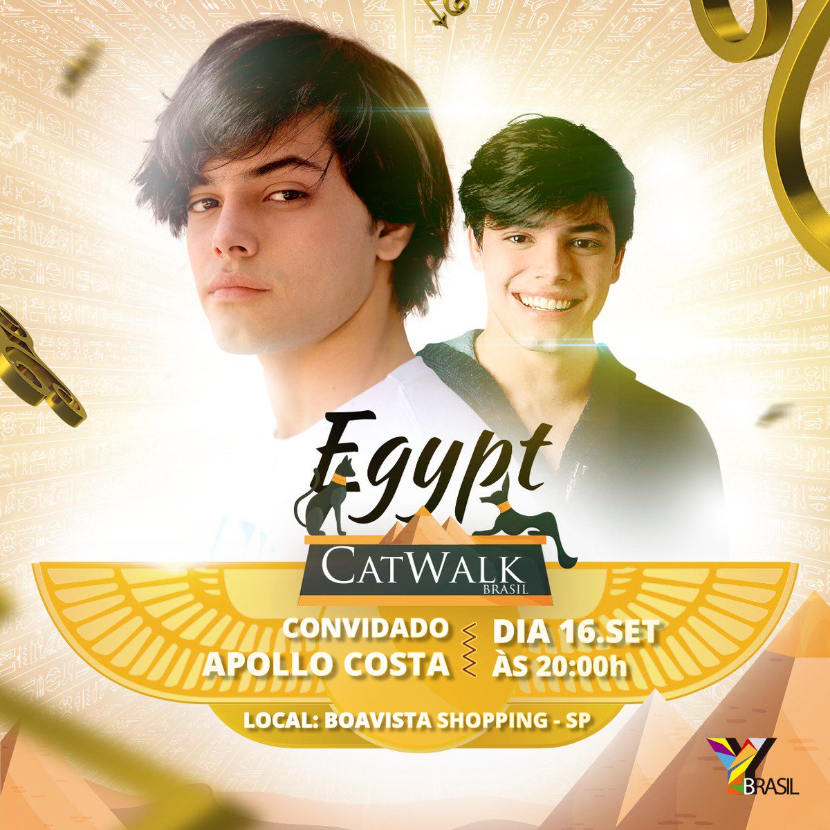 escolademodelo_'s tweet image. O @apollooficial , integrante da série Z4 da Disney Channel marcará presença no @catwalkbrasil ❤🇪🇬🐫

#CatwalkBrasil #Egito #MaxFama #EscoladeModelo #Moda #Fashion #metoday #whatiwore #whatiworetoday #ootdshare #outfit #mylook #outfitpost #fashionpost #todaysoutfit