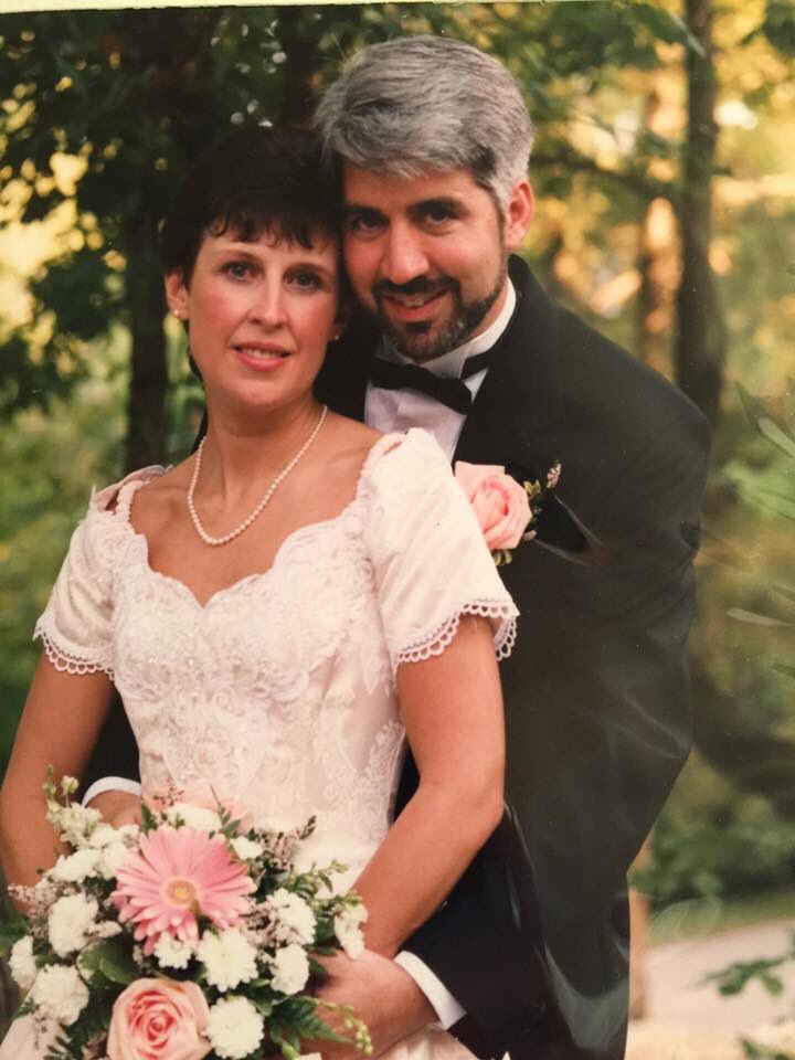 Running_rosie's tweet photo. So blessed to be married to this guy for 21 years! He puts up with all my craziness, grumpiness and moodiness! I love you Mr. Cheek!@Running_jimmy https://t.co/eBwXob25yx