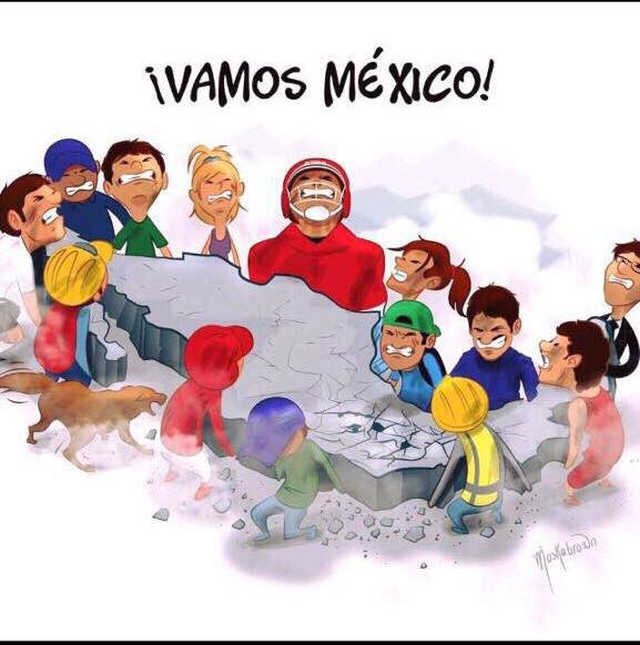 #19DeSeptiembre nos recuerda que trás la desgracia, unidos somos más fuertes y podemos salir de la adversidad. Aún falta  reparar daños causados por aquel sismo, desde el <a href="/senadomexicano/">Senado de México</a> los <a href="/SenadoresPRD/">Senadores del PRD</a> trabajaremos para que los recursos sea apliquen en está reconstrucción.