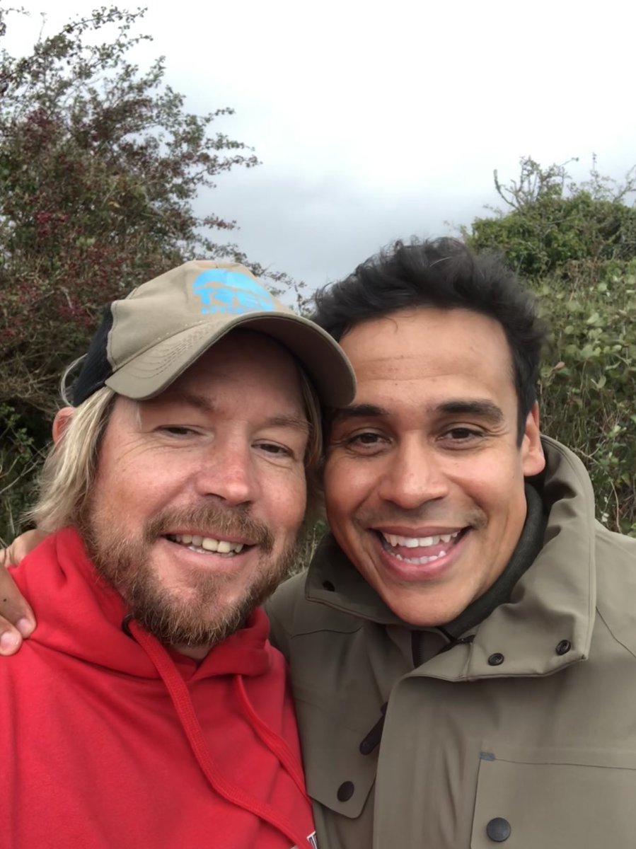 Great to meet up with Paul Ainsworth whist filming in Padstow #talkpizza