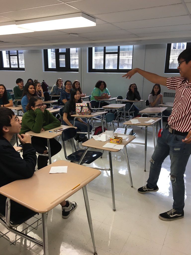 Key club meeting with a little club bonding! Thanks @RD_3022 and Josh! <a href="/Zapata__Melissa/">Melissa Zapata</a> #Leydenpride